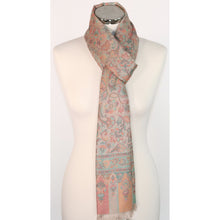 Modal scarf with woven design