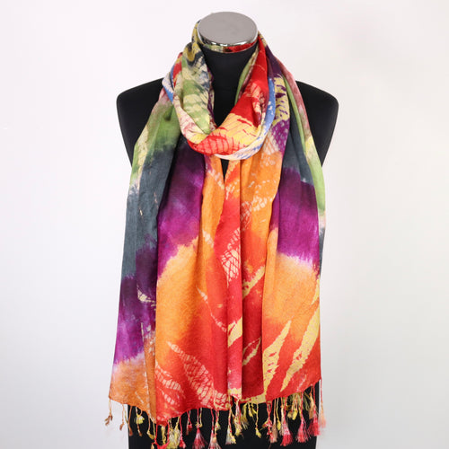 Amora Scarf -Tie Dye Effect