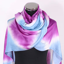 Lia Scarf With Tie Dye Effect