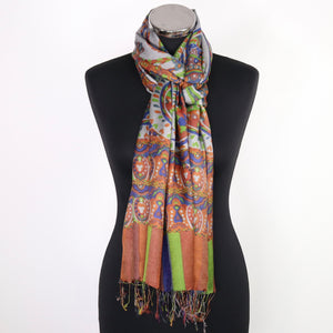 Amelie Scarf- Abstract Print